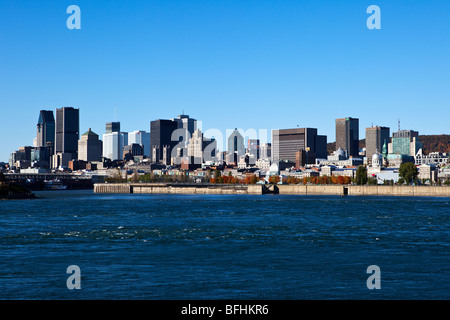 Lo Skyline di Montreal, Quebec, Canada Foto Stock