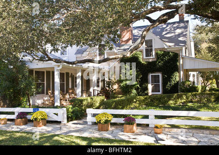 Il Texas Casa Bianca come era conosciuto durante Lyndon B. Johnson termini come presidente Texas USA Foto Stock