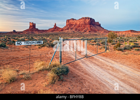 Il Monument Valley, Arizona, Stati Uniti d'America Foto Stock