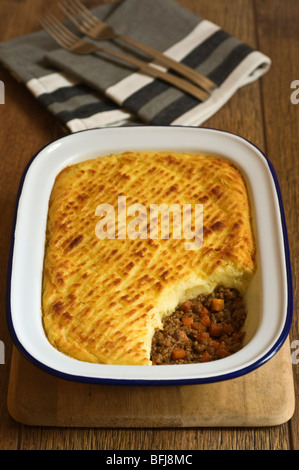 Cottage Pie o pastore pie Foto Stock