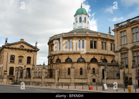 Il Sheldonian Theatre. Oxford, Inghilterra Foto Stock