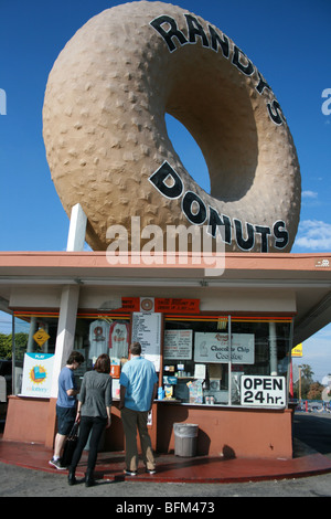 Donut shop in Los Angeles, CA. Randy, ciambelle. Foto Stock