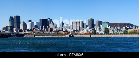 Lo Skyline di Montreal, Quebec, Canada Foto Stock