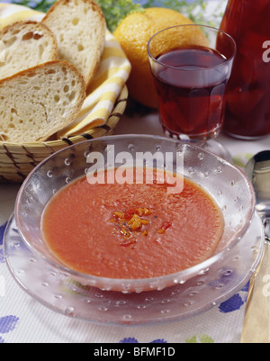 Gazpacho Foto Stock