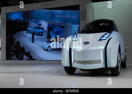 La Nissan Land Glider visualizzato in 2009 Tokyo Motor Show. Foto Stock