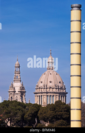 Spagna, Cataluna, Barcellona, la Barceloneta, Hotel Arts, Architects-Skidmore Owings e Merril. Pesce d'oro- Frank Gehry Foto Stock