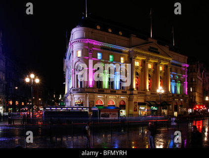 Inghilterra, Londra. Trocadero sulla Piccadilly Circus a Londra. Foto Stock