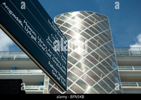 Newport Kingsway Shopping Center Gwent South Wales UK Foto Stock