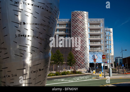 Newport Kingsway Shopping Center Gwent South Wales UK Foto Stock