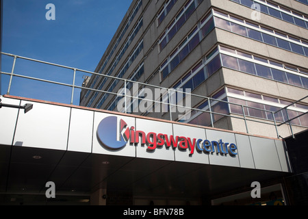 Newport Kingsway Shopping Center Gwent South Wales UK Foto Stock