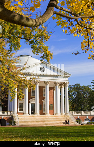 Rotonda, modellato sul Pantheon, University of Virginia Charlottesville, VA, fondatore e architetto Thomas Jefferson Foto Stock