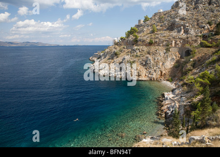 A Hydra Island, Grecia. Foto Stock