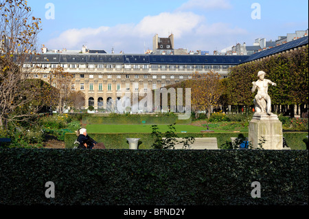 Palais Royal Garden, 75001, Paris, Ile-de-France, Francia Foto Stock