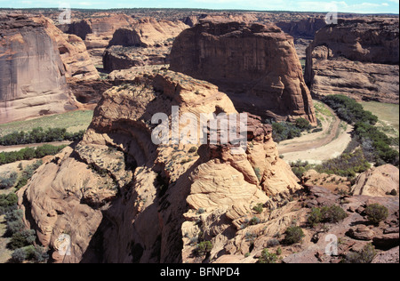 Canyon de Chelly National Monument; Arizona; Stati Uniti d'America; USA Foto Stock