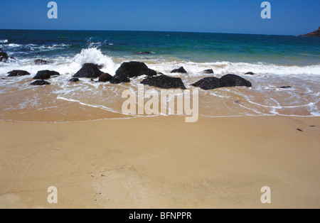 Spiaggia di Devgad ; Ratnagiri ; Konkan ; Maharashtra ; India ; asia Foto Stock