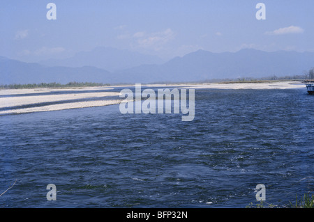 Fiume Manas ; Assam ; India ; asia Foto Stock