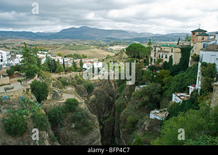 La storica città di Ronda in Andalusia, Spagna Foto Stock