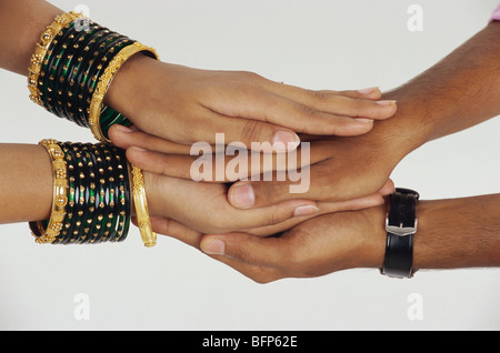 India ; Asia ; MR 627;628 Foto Stock