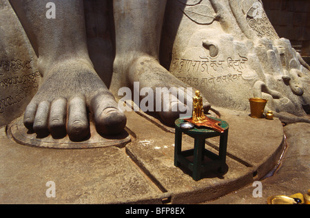 Shravanabelagola Channarayapatna Hassan distretto dello stato indiano di Karnataka India Foto Stock