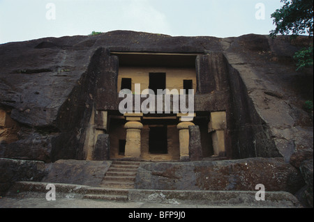 MBT 65265 : grotte Kanheri ; Borivali National Park ; Mumbai Bombay ; Maharashtra ; India Foto Stock