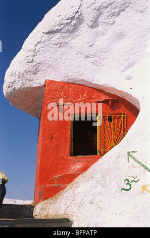 Il Guru Shikhar ; Mount Abu ; Rajasthan ; India Foto Stock