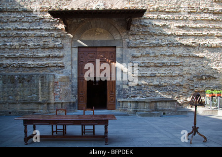 L'Italia,Toscana,Arezzo,la chiesa di San Francesco Foto Stock