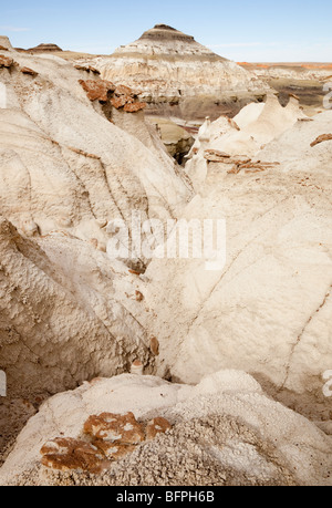 Bisti Badlands Deserto vicino a Farmington nel Nuovo Messico Foto Stock