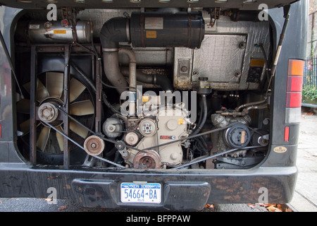 Motore del bus. Foto Stock