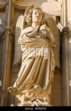 La CATTEDRALE DI NOTRE-DAME DE LA CATTEDRALE DI ROUEN Foto Stock