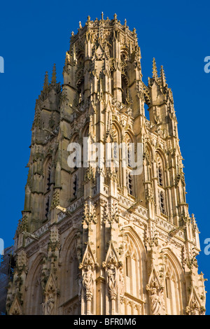 La CATTEDRALE DI NOTRE-DAME DE LA CATTEDRALE DI ROUEN Foto Stock