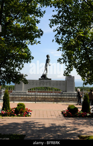 Terry Fox un monumento a Thunder Bay Ontario Canada Foto Stock