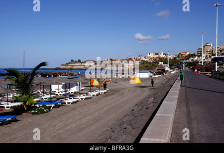 NOSTALGICA PLAYA DE FANABE. COSTA ADEJE TENERIFE. ISOLE CANARIE. 2009 Foto Stock