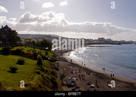 NOSTALGICA PLAYA DE FANABE. COSTA ADEJE TENERIFE. ISOLE CANARIE. 2009 Foto Stock