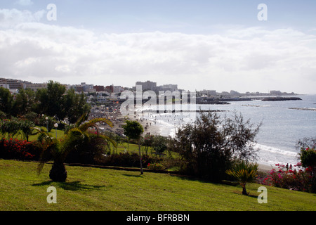 NOSTALGICA PLAYA DE FANABE. COSTA ADEJE TENERIFE. ISOLE CANARIE. 2009 Foto Stock