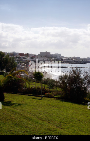 NOSTALGICA PLAYA DE FANABE. COSTA ADEJE TENERIFE. ISOLE CANARIE. 2009 Foto Stock