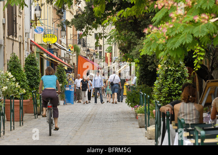 Aigues Mortes( Petit Camargue), Gard dipartimento Languedoc Roussillon regione. Francia Foto Stock