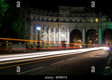 Admiralty Arch di notte Foto Stock