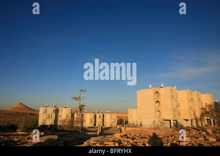 Israele Negev, zona residenziale in Mitzpe Ramon Foto Stock