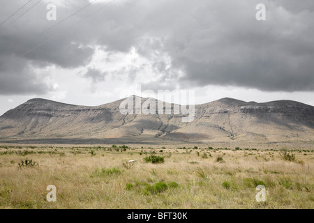 Montagne di vetro, Brewster County, Texas, Stati Uniti d'America Foto Stock