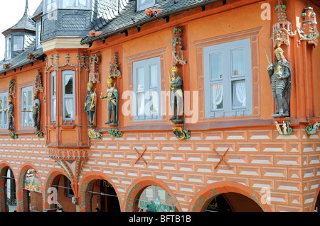 Ehemaliges Gildehaus genannt Kaiserworth, Goslar, Deutschland. - Ex guildhall chiamato Kaiserworth, Goslar, Repubblica federale di Germania. Foto Stock