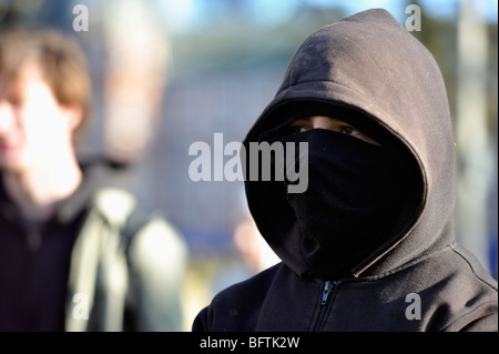 La protesta della NATO - Edinburgh. 13 nov. 2009 Foto Stock