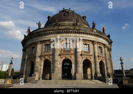 Berlino. Germania. Bode Museum Il Museo Island, alloggiamento della collezione di sculture e Museo di arte bizantina Foto Stock