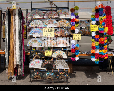 Sul mercato a Torremolinos in Andalusia, sud della Spagna, Europa Foto Stock