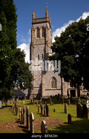 Chiesa Parrocchiale di Santa Maria Vergine in Saint Marychurch, Torquay Foto Stock