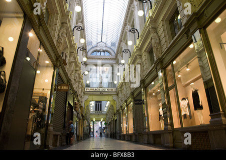 Passaggio du Nord galleria commerciale, Bruxelles, Belgio, Europa Foto Stock