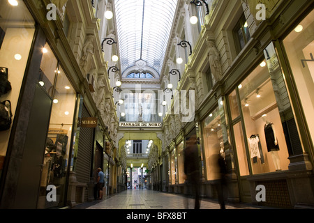 Passaggio du Nord galleria commerciale, Bruxelles, Belgio, Europa Foto Stock