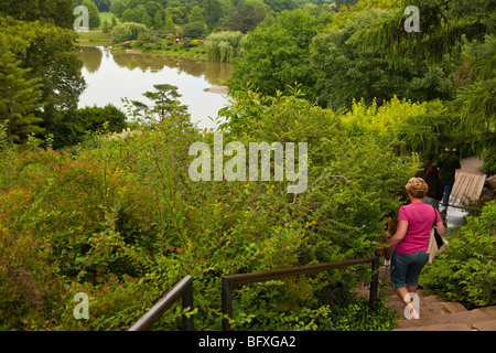 Chicago Botanic Garden, Chicago, Illinois, Stati Uniti d'America Foto Stock
