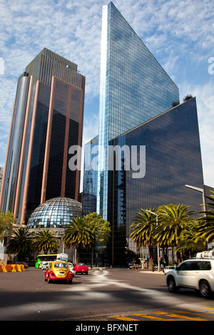 Centro Bursatil Stock Exchange su Passeo de la Reforma a Città del Messico Foto Stock