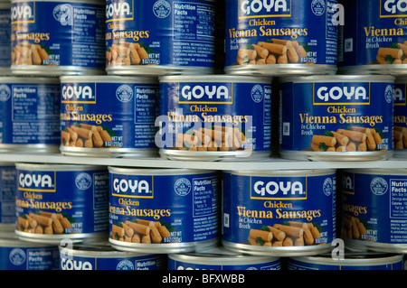 Canstruction concorso di design in New York Foto Stock