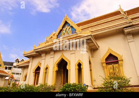 Wat Traimit (Tempio del Buddha d'Oro) Bangkok, Tailandia. Foto Stock